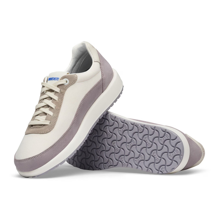 Birkenstock Honnef City Sneaker (Women) - Lavendar Sky/Stone Coin/White Athletic - Casual - Lace Up - The Heel Shoe Fitters