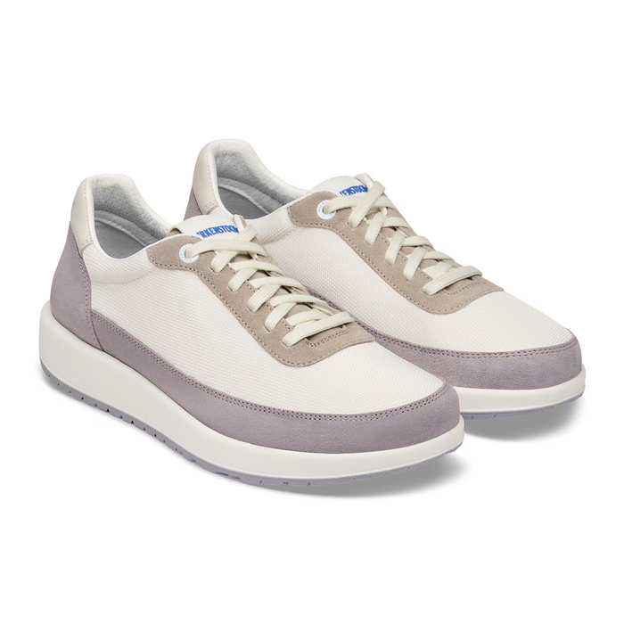 Birkenstock Honnef City Sneaker (Women) - Lavendar Sky/Stone Coin/White Athletic - Casual - Lace Up - The Heel Shoe Fitters