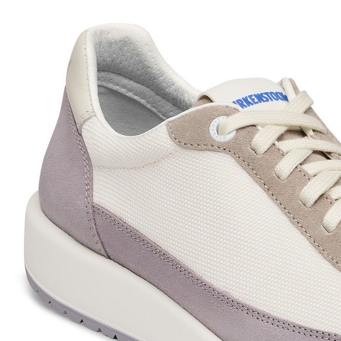 Birkenstock Honnef City Sneaker (Women) - Lavendar Sky/Stone Coin/White Athletic - Casual - Lace Up - The Heel Shoe Fitters