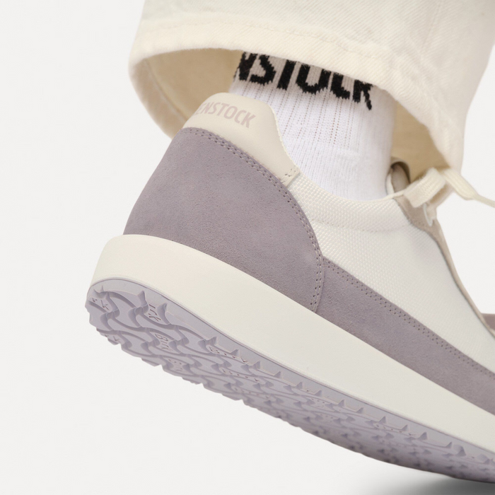 Birkenstock Honnef City Sneaker (Women) - Lavendar Sky/Stone Coin/White Athletic - Casual - Lace Up - The Heel Shoe Fitters