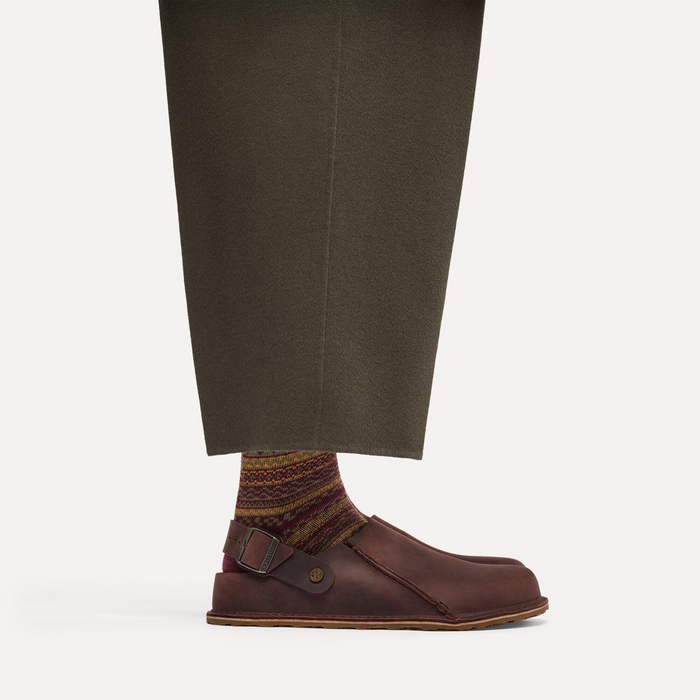 Birkenstock Lutry Clog (Men) - Habana Oiled Leather Dress-Casual - Clogs & Mules - The Heel Shoe Fitters