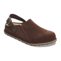 Birkenstock Lutry Shearling Clog (Women) - Carafe Suede/Nubuck Dress-Casual - Clogs & Mules - The Heel Shoe Fitters