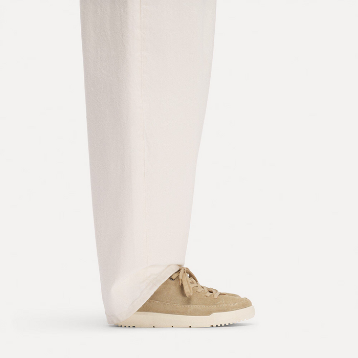 Birkenstock Melbourne Sneaker (Men) - Taupe Suede Athletic - Casual - Lace Up - The Heel Shoe Fitters