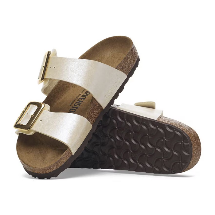 Birkenstock Sydney Luxe Buckle Slide Sandal (Women) Sandal - Slide - The Heel Shoe Fitters
