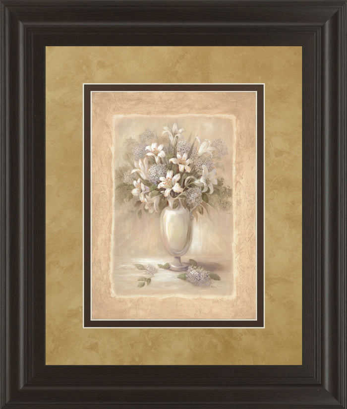 Bounty Il By Vivian Flasch - Framed Print Wall Art - Light Brown