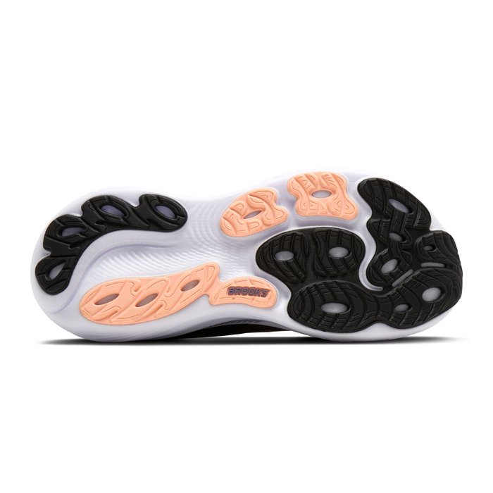 Brooks Adrenaline GTS 25 Running Shoe (Women) - Black/Peach/Mulled Grape Athletic - Running - Stability - The Heel Shoe Fitters