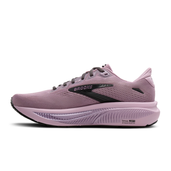 Brooks Ghost 18 Running Shoe (Women) - Elderberry/Black Athletic - Running - Neutral - The Heel Shoe Fitters