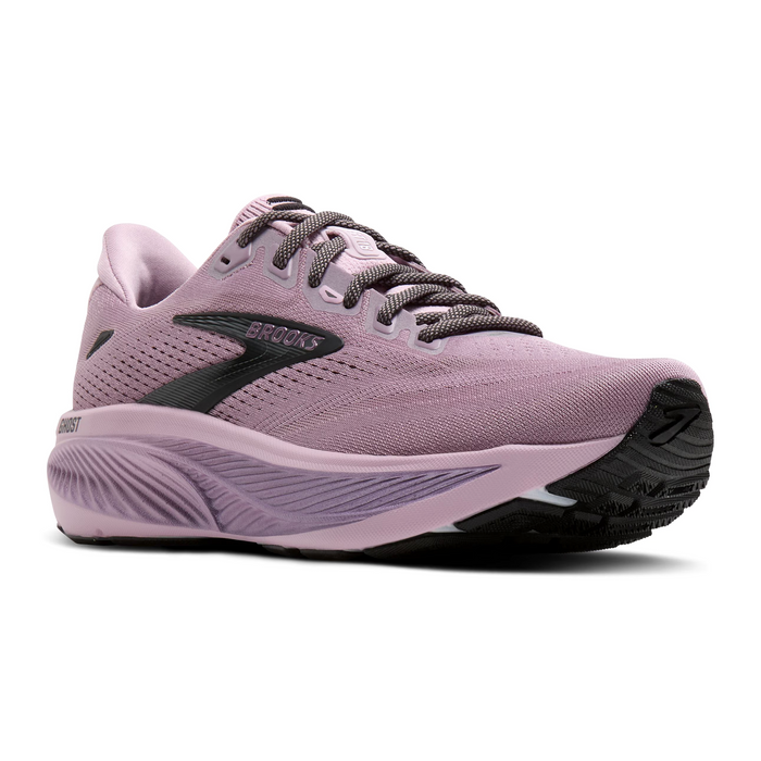 Brooks Ghost 18 Running Shoe (Women) - Elderberry/Black Athletic - Running - Neutral - The Heel Shoe Fitters