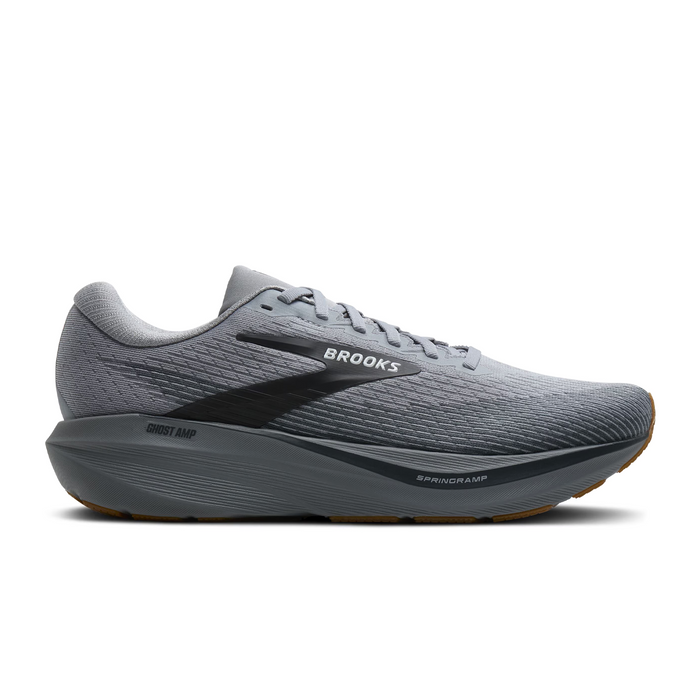 Brooks Ghost Amp Running Shoe (Men) - Primer/Ebony/Oyster Athletic - Running - Neutral - The Heel Shoe Fitters