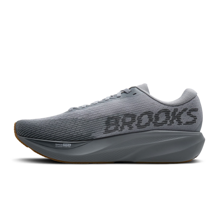 Brooks Ghost Amp Running Shoe (Men) - Primer/Ebony/Oyster Athletic - Running - Neutral - The Heel Shoe Fitters
