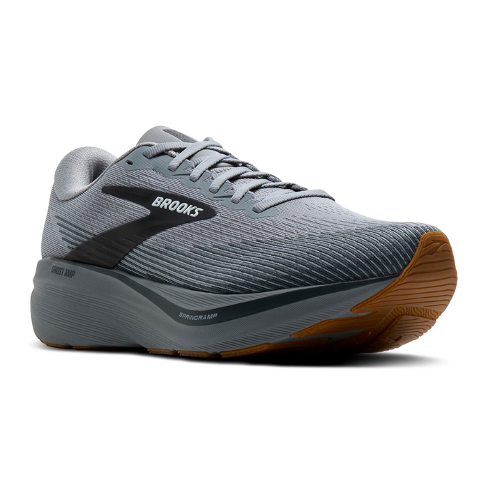 Brooks Ghost Amp Running Shoe (Men) - Primer/Ebony/Oyster Athletic - Running - Neutral - The Heel Shoe Fitters