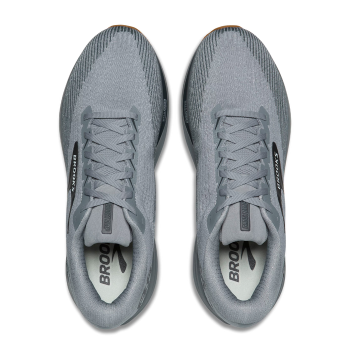 Brooks Ghost Amp Running Shoe (Men) - Primer/Ebony/Oyster Athletic - Running - Neutral - The Heel Shoe Fitters