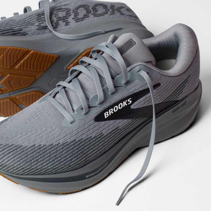 Brooks Ghost Amp Running Shoe (Men) - Primer/Ebony/Oyster Athletic - Running - Neutral - The Heel Shoe Fitters