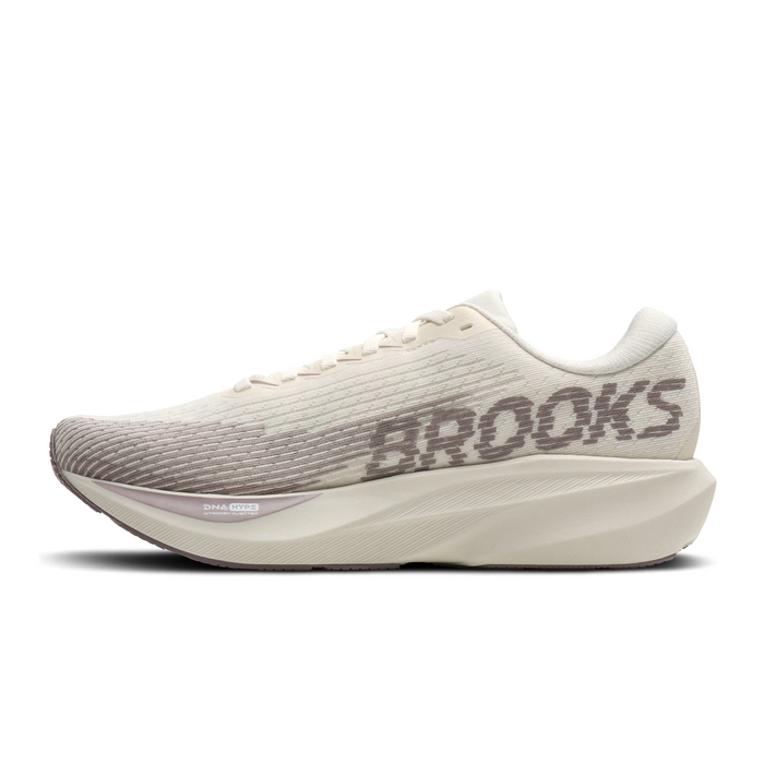 Brooks Ghost Amp Running Shoe (Women) - Arctic Wolf/Dove/Pink Athletic - Running - Neutral - The Heel Shoe Fitters