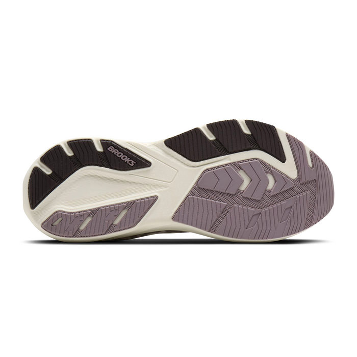 Brooks Ghost Amp Running Shoe (Women) - Arctic Wolf/Dove/Pink Athletic - Running - Neutral - The Heel Shoe Fitters