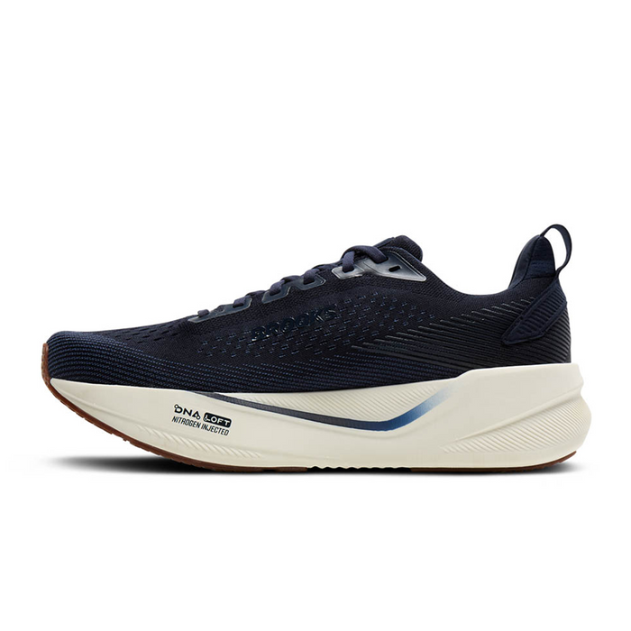 Brooks Ghost Max 4 Running Shoe (Men) - Navy/Navy/Biscuit Athletic - Running - Cushion - The Heel Shoe Fitters