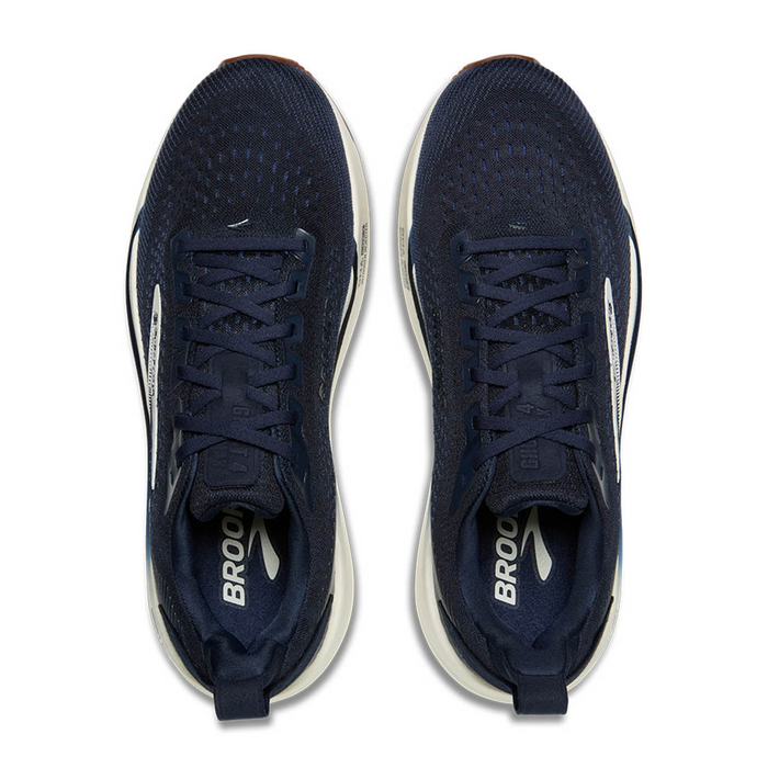 Brooks Ghost Max 4 Running Shoe (Men) - Navy/Navy/Biscuit Athletic - Running - Cushion - The Heel Shoe Fitters