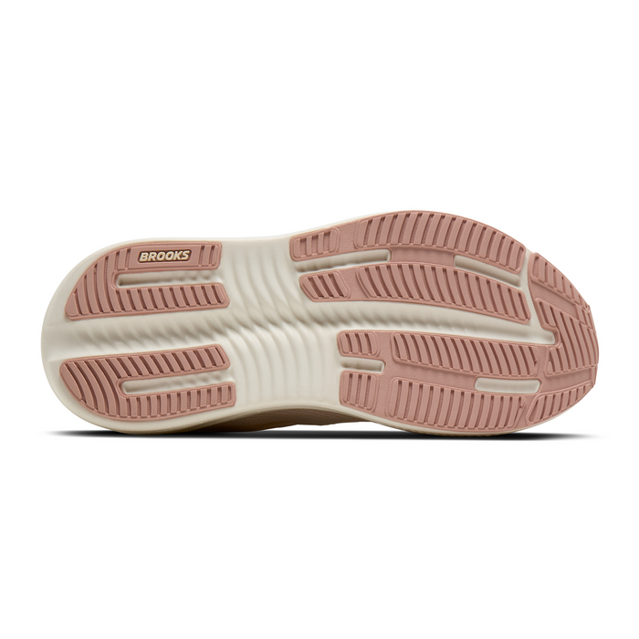 Brooks Ghost Max 4 Running Shoe (Women) - Arctic Wolf/Rose/Coconut Athletic - Running - Cushion - The Heel Shoe Fitters