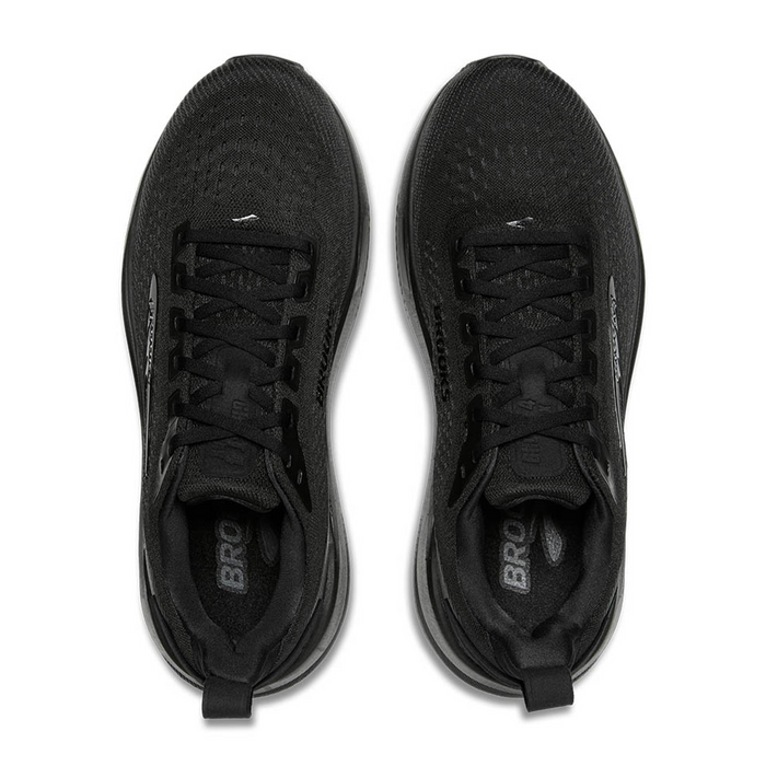 Brooks Ghost Max 4 Running Shoe (Women) - Black/Black/Ebony Athletic - Running - Cushion - The Heel Shoe Fitters