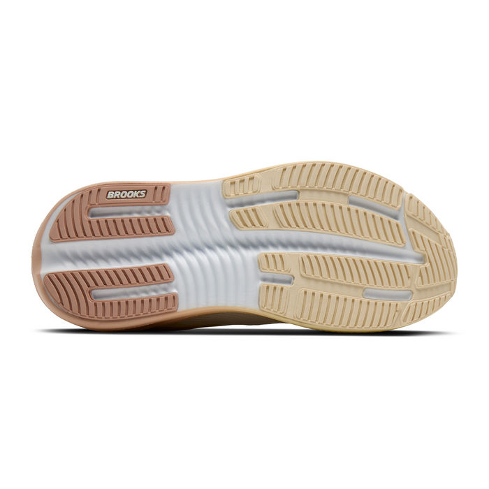Brooks Ghost Max 4 Running Shoe (Women) - White/Rose/Rutabaga Athletic - Running - Cushion - The Heel Shoe Fitters