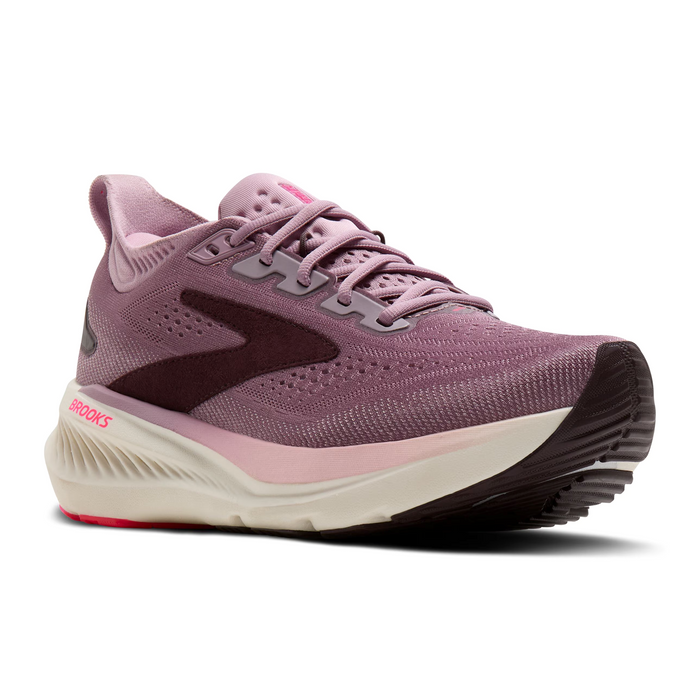 Brooks Glycerin 23 Running Shoe (Women) - Elderberry/Peppercorn/Clear Athletic - Running - Neutral - The Heel Shoe Fitters