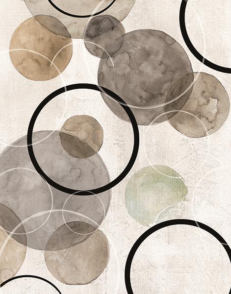Bubbles II By Carol Robinson (Small) - Beige