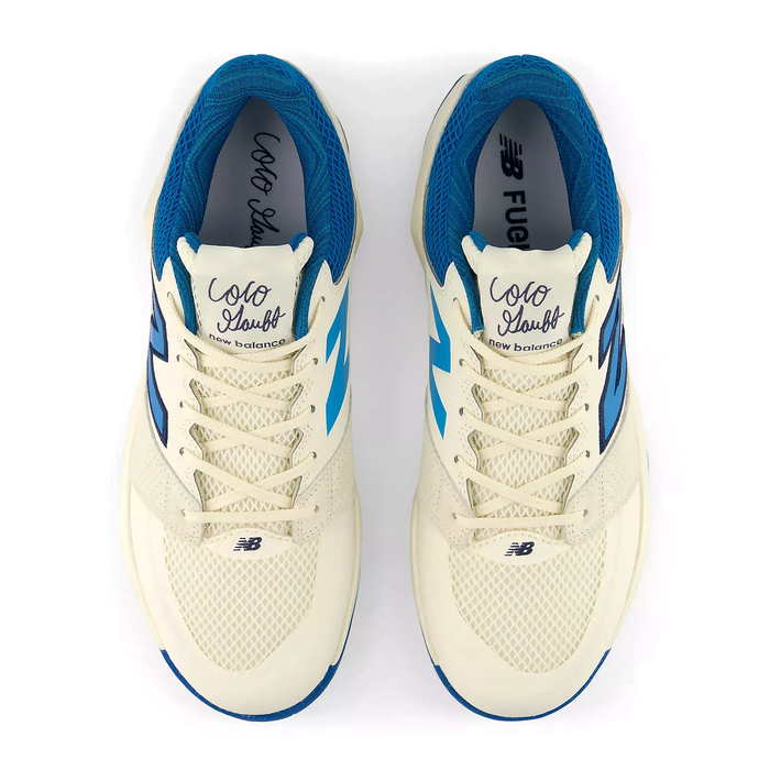 New Balance Coco Delray Court Shoe (Men) - Angora/North Sea Athletic - Sport - The Heel Shoe Fitters
