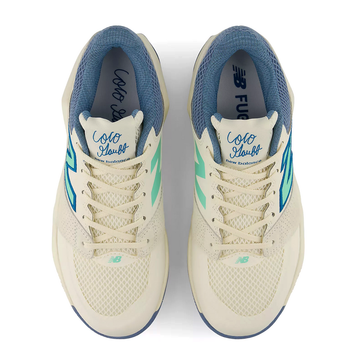 New Balance Coco Delray Court Shoe (Women) - Angora/Fresh Air Athletic - Sport - The Heel Shoe Fitters
