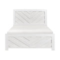 Corbin Full Bed White image
