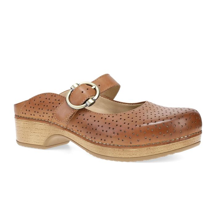 Dansko Blair Mary Jane Clog (Women) - Tan Dress-Casual - Clogs & Mules - The Heel Shoe Fitters