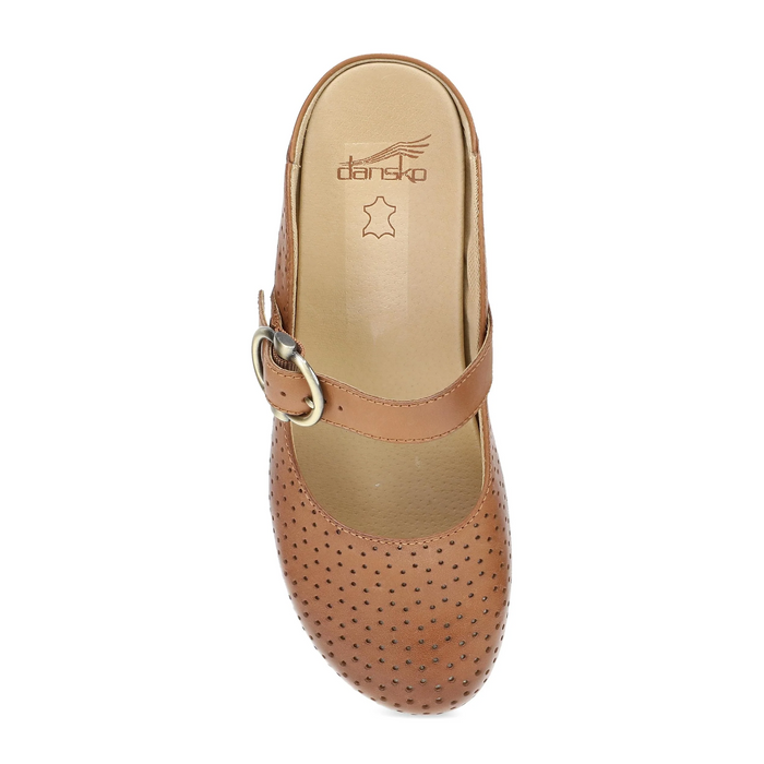 Dansko Blair Mary Jane Clog (Women) - Tan Dress-Casual - Clogs & Mules - The Heel Shoe Fitters