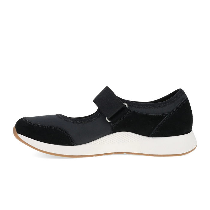 Dansko Carolina Mary Jane Sneaker (Women) - Black Suede Athletic - Casual - Slip On - The Heel Shoe Fitters