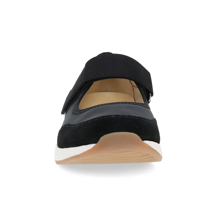 Dansko Carolina Mary Jane Sneaker (Women) - Black Suede Athletic - Casual - Slip On - The Heel Shoe Fitters