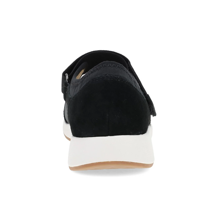 Dansko Carolina Mary Jane Sneaker (Women) - Black Suede Athletic - Casual - Slip On - The Heel Shoe Fitters