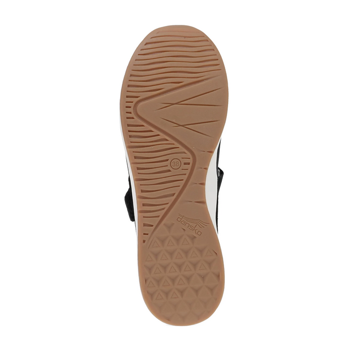 Dansko Carolina Mary Jane Sneaker (Women) - Black Suede Athletic - Casual - Slip On - The Heel Shoe Fitters