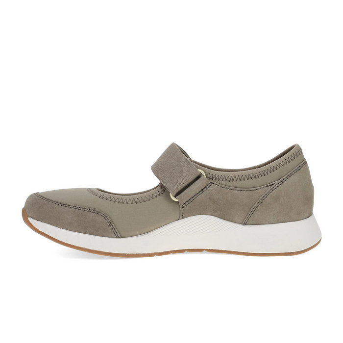 Dansko Carolina Mary Jane Sneaker (Women) - Walnut Suede Athletic - Casual - Slip On - The Heel Shoe Fitters
