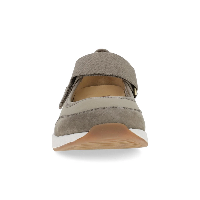 Dansko Carolina Mary Jane Sneaker (Women) - Walnut Suede Athletic - Casual - Slip On - The Heel Shoe Fitters