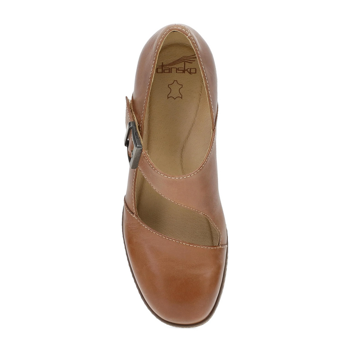 Dansko Marigold Mary Jane Heel (Women) - Luggage Dress-Casual - Heels - The Heel Shoe Fitters