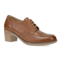 Dansko Maris Heeled Oxford (Women) - Luggage Dress-Casual - Oxford - The Heel Shoe Fitters