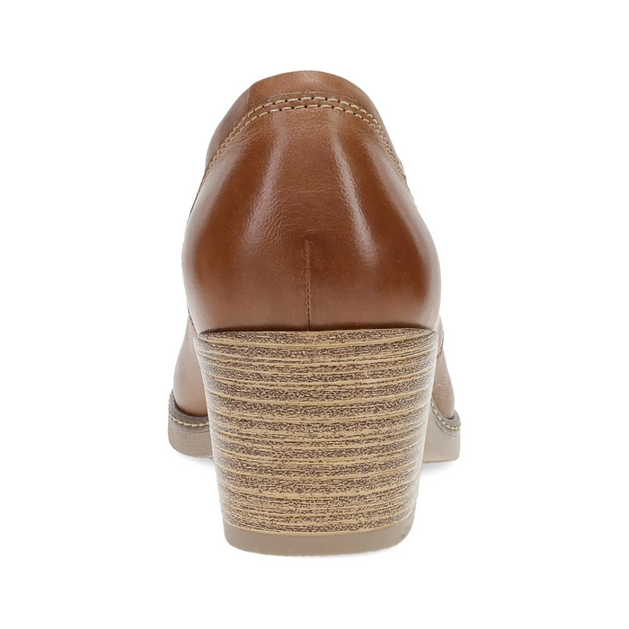Dansko Maris Heeled Oxford (Women) - Luggage Dress-Casual - Oxford - The Heel Shoe Fitters
