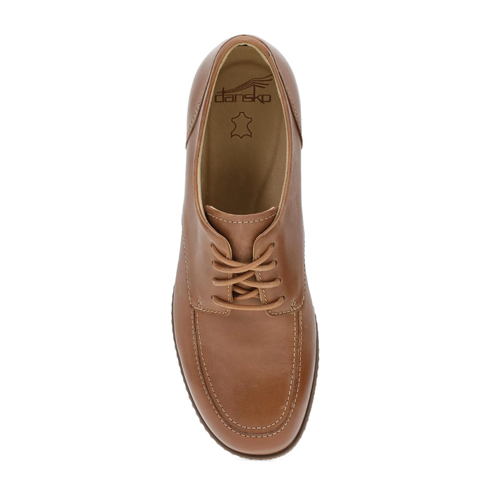 Dansko Maris Heeled Oxford (Women) - Luggage Dress-Casual - Oxford - The Heel Shoe Fitters