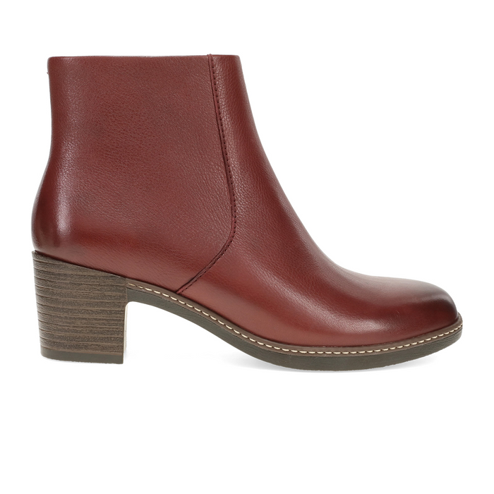 Dansko Meryll Heeled Boot (Women) - Sangria Boots - Casual - Low - The Heel Shoe Fitters