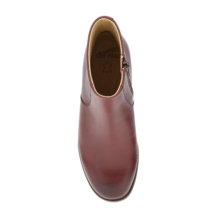Dansko Meryll Heeled Boot (Women) - Sangria Boots - Casual - Low - The Heel Shoe Fitters