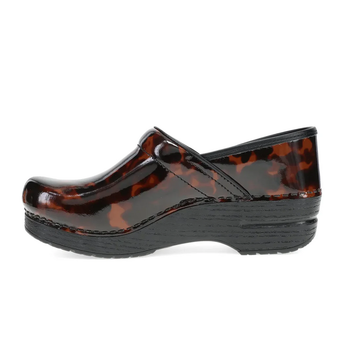 Dansko Professional Clog (Women) - Tortoise Patent Dress-Casual - Clogs & Mules - The Heel Shoe Fitters