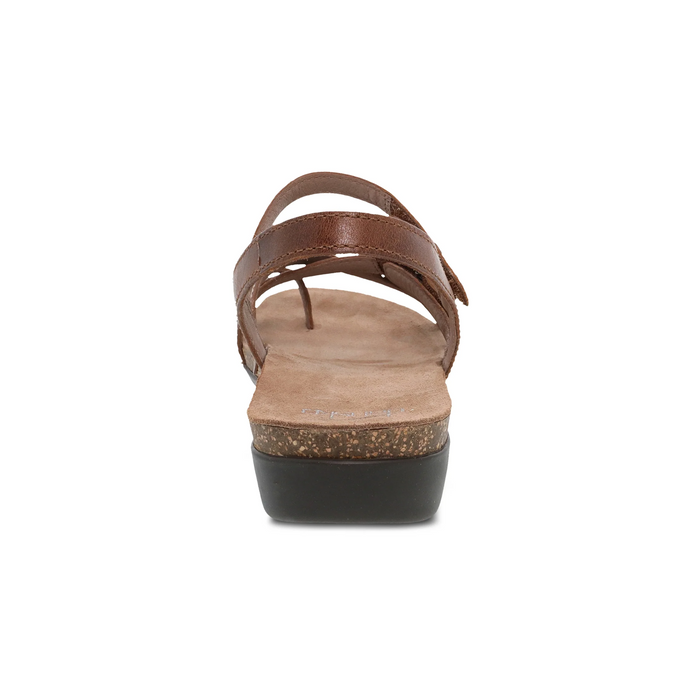 Dansko Roslyn Backstrap Sandal (Women) - Tan Waxy Burnished Sandal - Backstrap - The Heel Shoe Fitters