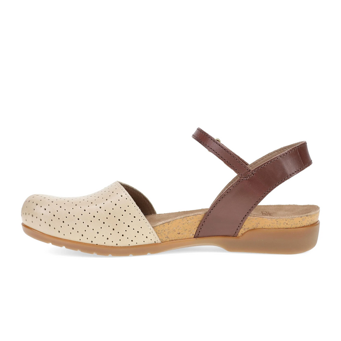 Dansko Rowan Mary Jane (Women) - Sand Perf Dress-Casual - Flat - The Heel Shoe Fitters