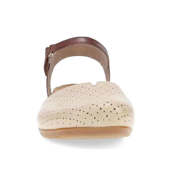 Dansko Rowan Mary Jane (Women) - Sand Perf Dress-Casual - Flat - The Heel Shoe Fitters