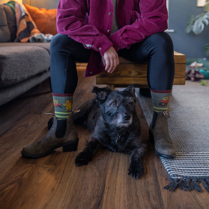 Darn Tough Animal Haus Lightweight Crew Sock (Women) Accessories - Socks - Lifestyle - The Heel Shoe Fitters