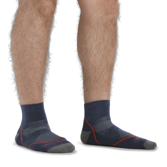 Darn Tough Light Hiker Lightweight Quarter Sock with Cushion (Men) Accessories - Socks - Performance - The Heel Shoe Fitters