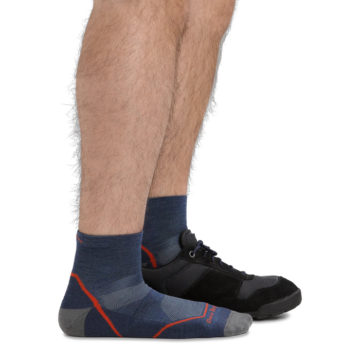 Darn Tough Light Hiker Lightweight Quarter Sock with Cushion (Men) Accessories - Socks - Performance - The Heel Shoe Fitters